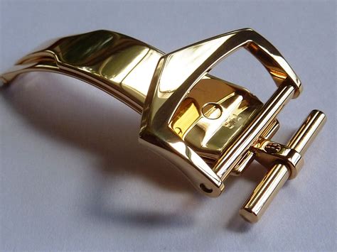 patek philippe 18k gold buckle|Patek Philippe 18K Yellow Gold Deployante Buckle 14mm.